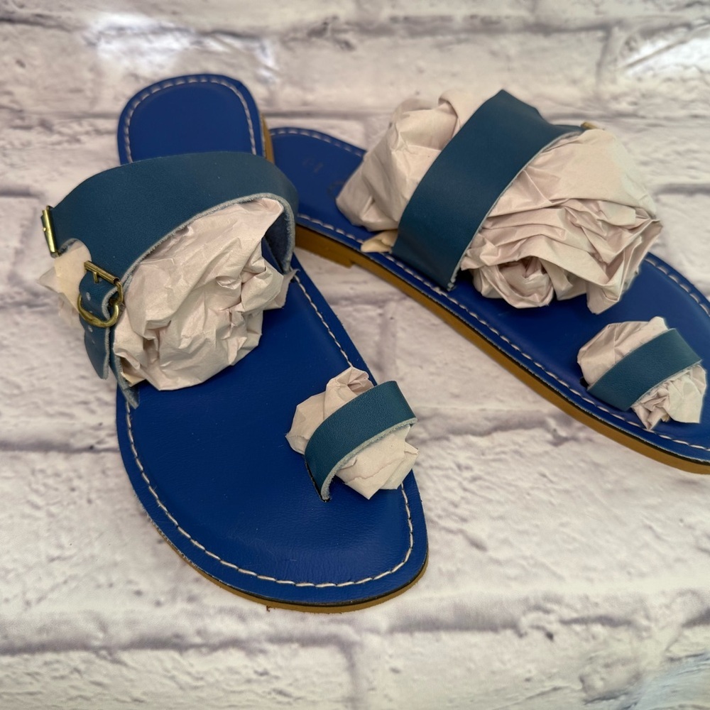 KINO size 10 Women's Blue‎ Sandals